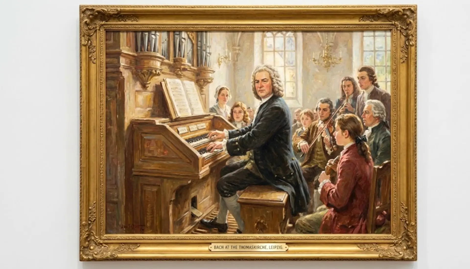 Bach — At the Organ — product photo 1 of 1